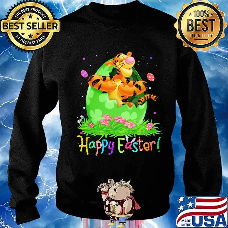 Disney tigger happy easter flower s Sweater