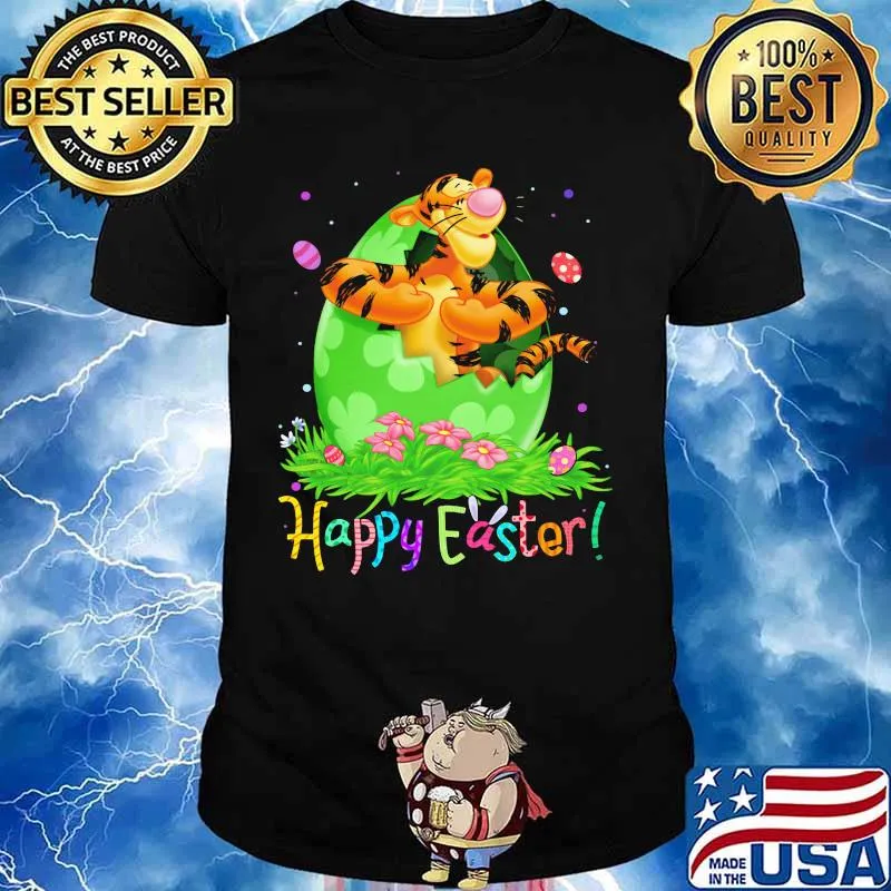 Disney tigger happy easter flower shirt