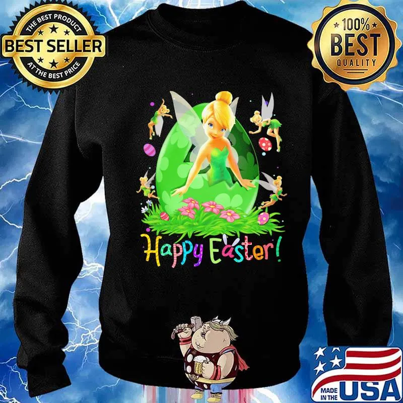 Disney tinkerbell happy easter flower s Sweater
