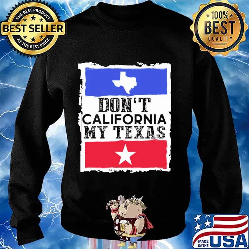 Don't california my texas map star s Sweater