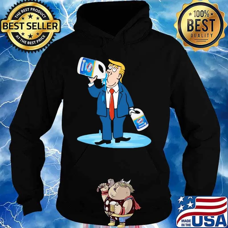 Donald trump drinking xoxo s Hoodie