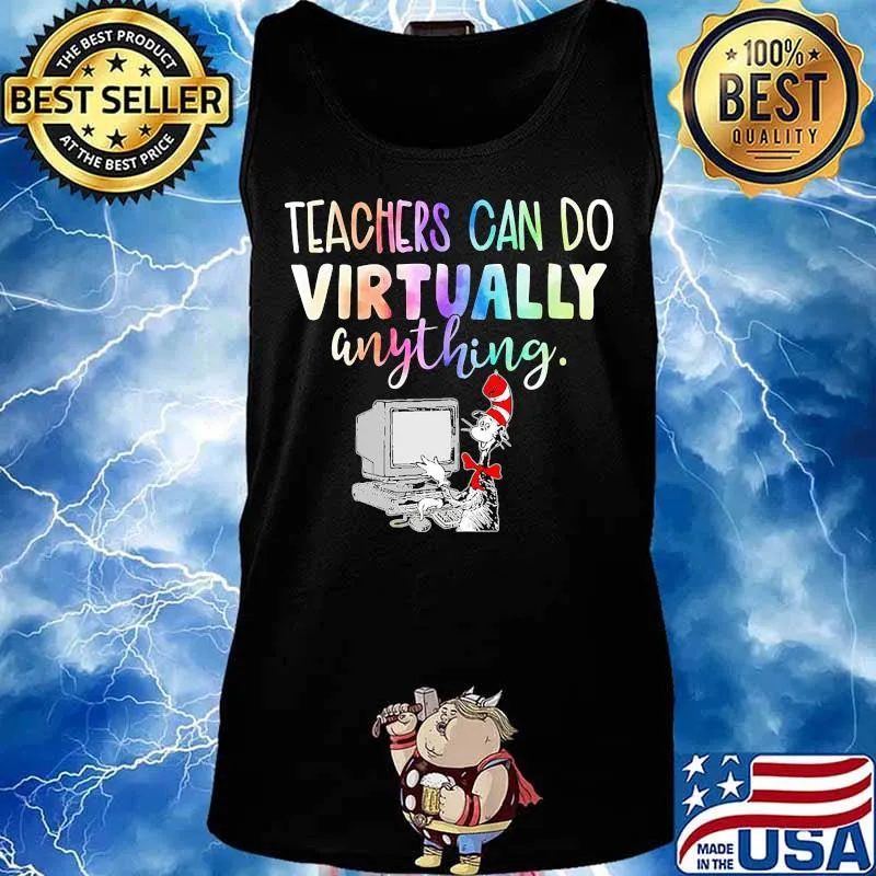 Dr seuss teachers can do virtually anything s Tank top