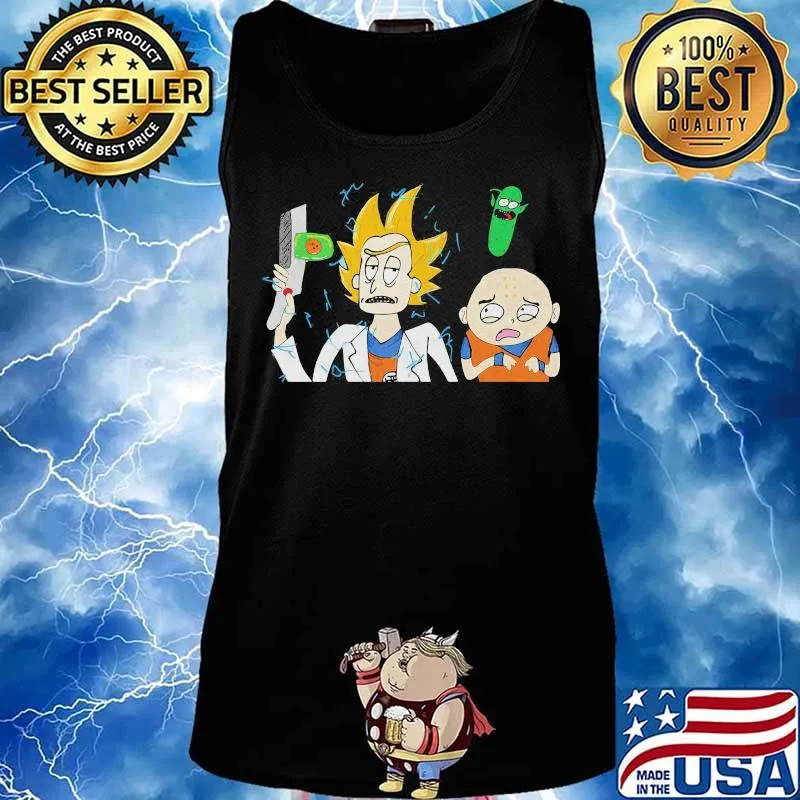 Dragon ball 7 rick and morty s Tank top