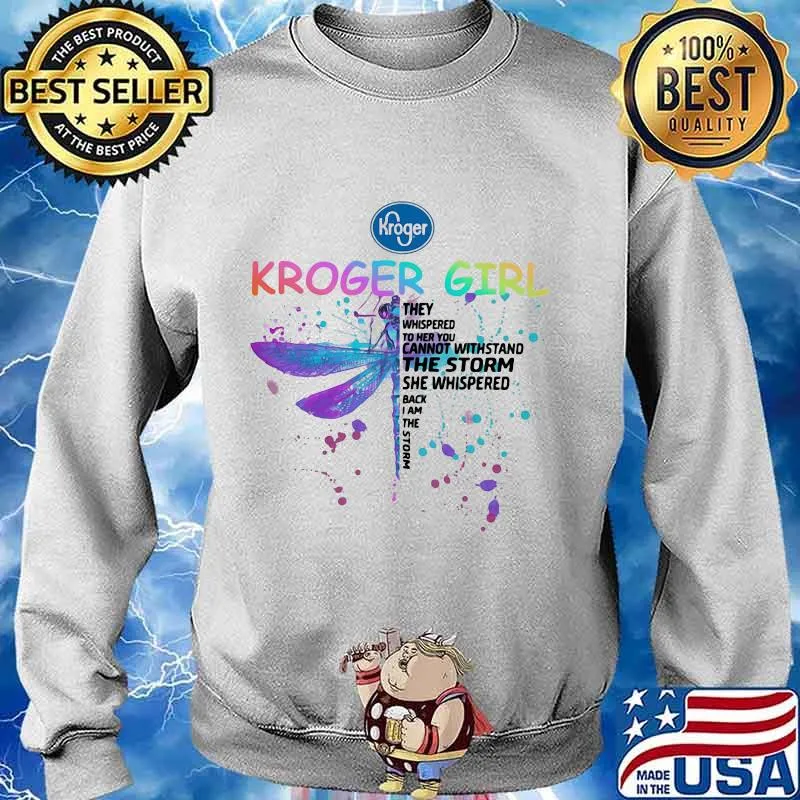 Dragonfly kroger girl they whispered to her you cannot withstand the storm she whispered back i am the storm s Sweater