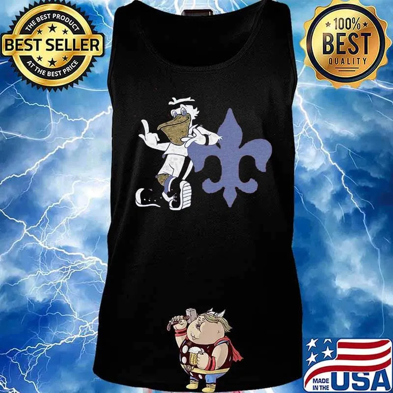 Duck new orleans saints s Tank top