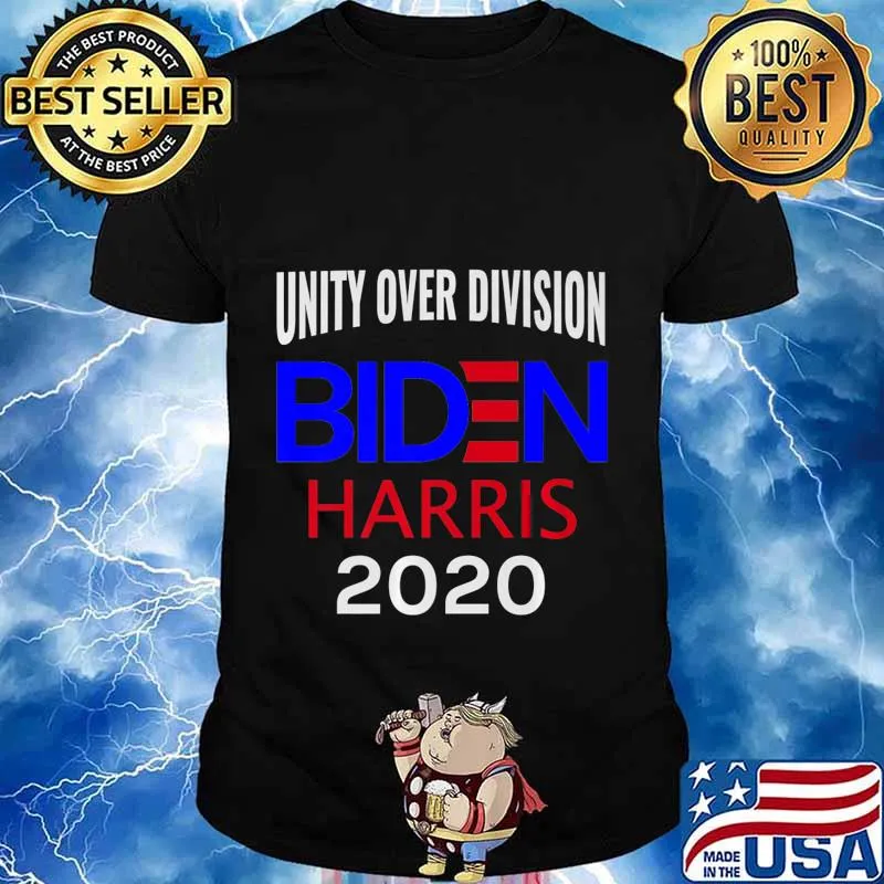 Elect Joe Biden Kamala Harris 2020 Unity Over Division Premium T-Shirt