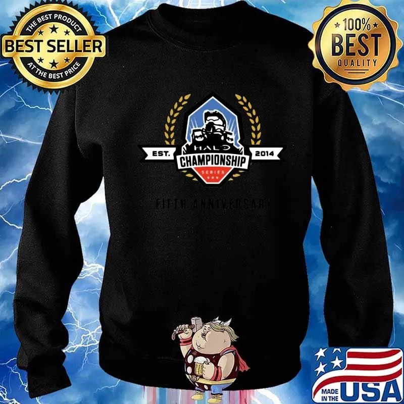 Est 2014 hallo championship fifth anniversary s Sweater