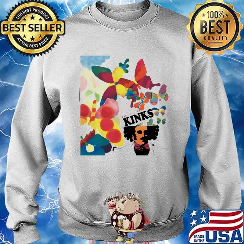 Face to face kinks butterflies s Sweater