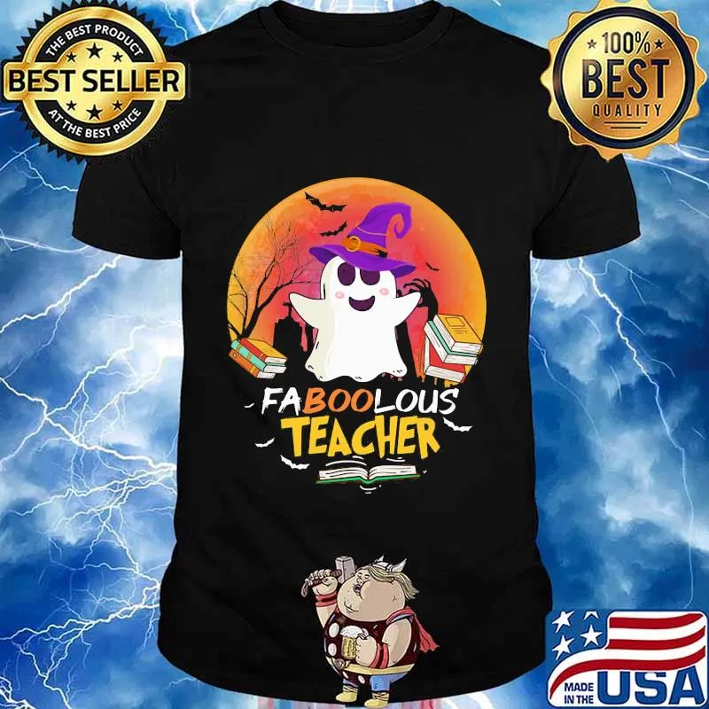 FaNooLous Teacher Witch Halloween shirt