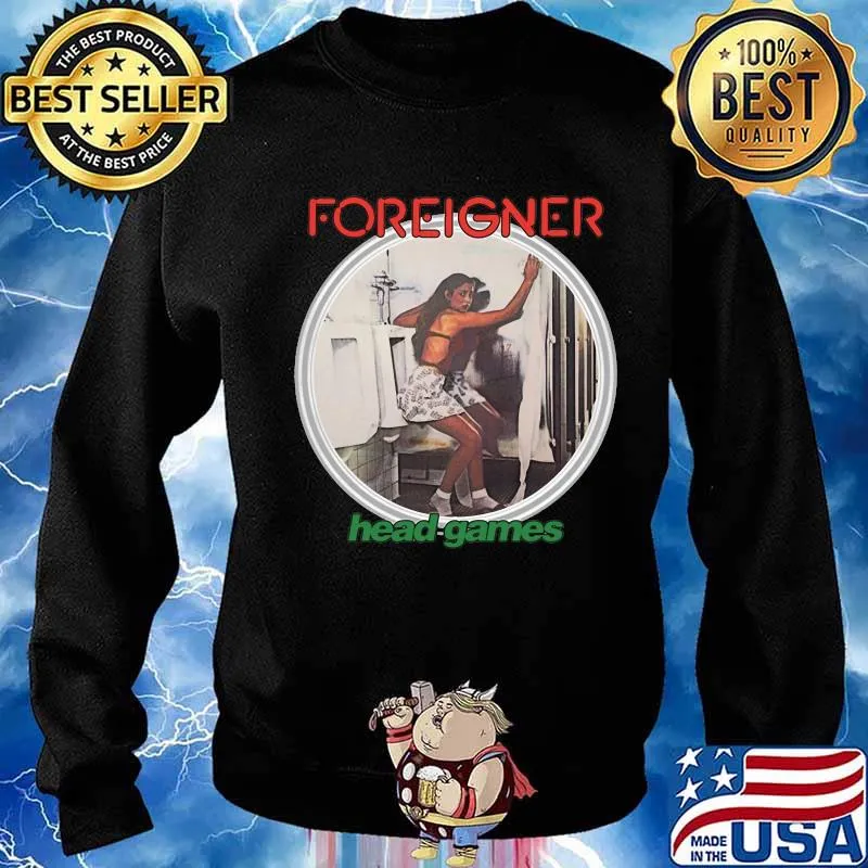 Foreigner band head games s Sweater