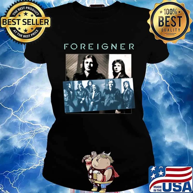 Foreigner band members pictures s Ladies tee