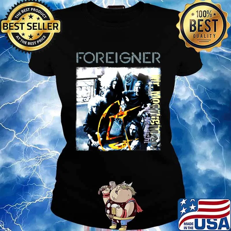 Foreigner band mr. moonlight album s Ladies tee