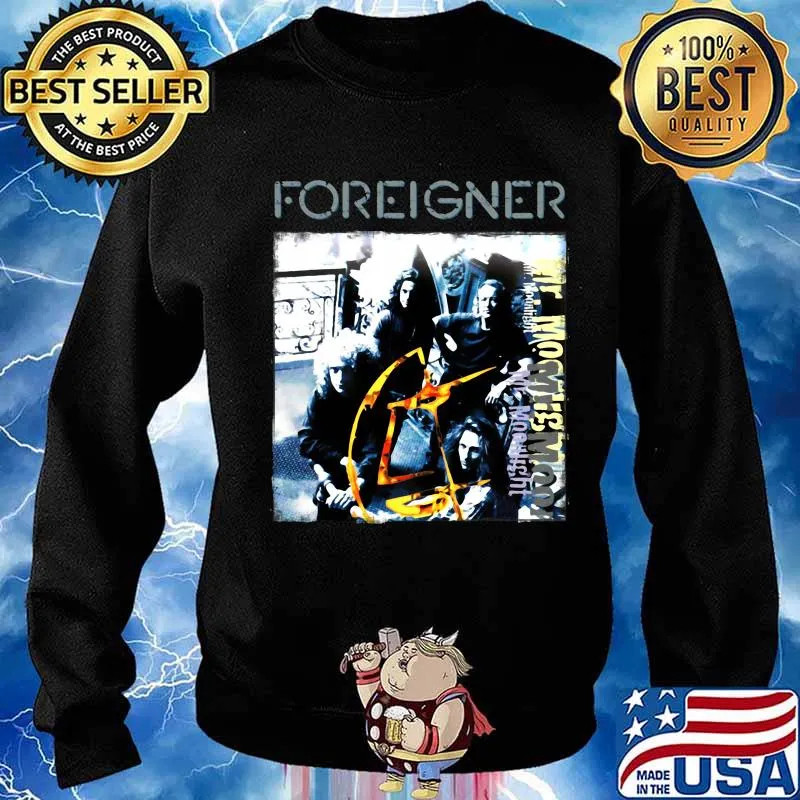 Foreigner band mr. moonlight album s Sweater