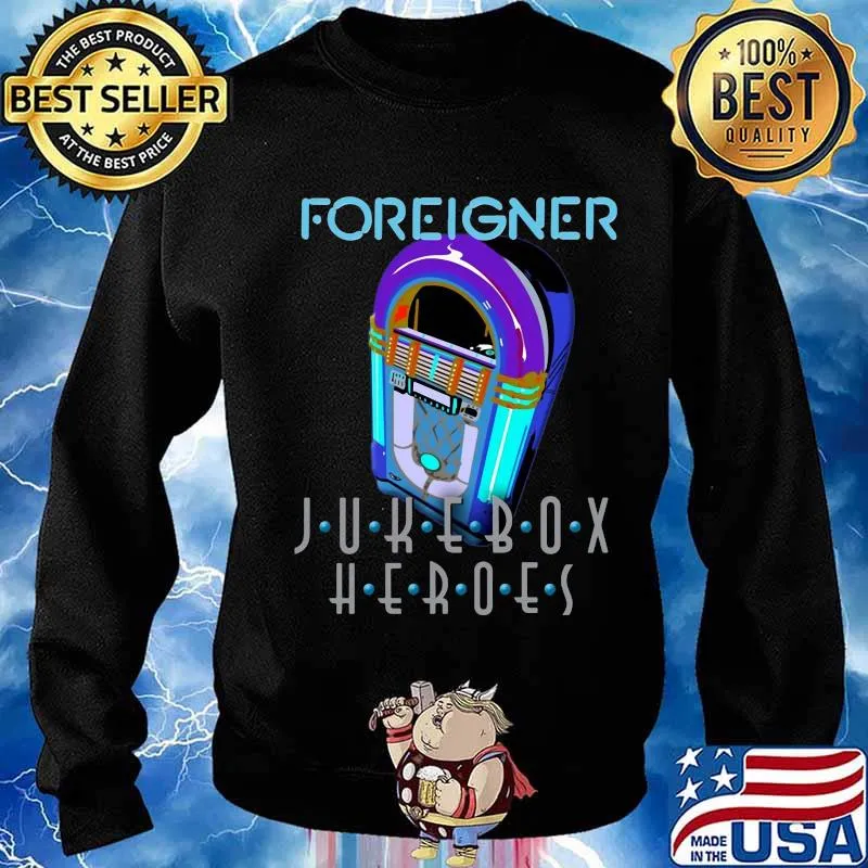 Foreigner juke box heroes s Sweater