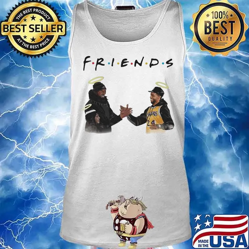 Friends kobe bryant daughter and chadwick rip s Tank top