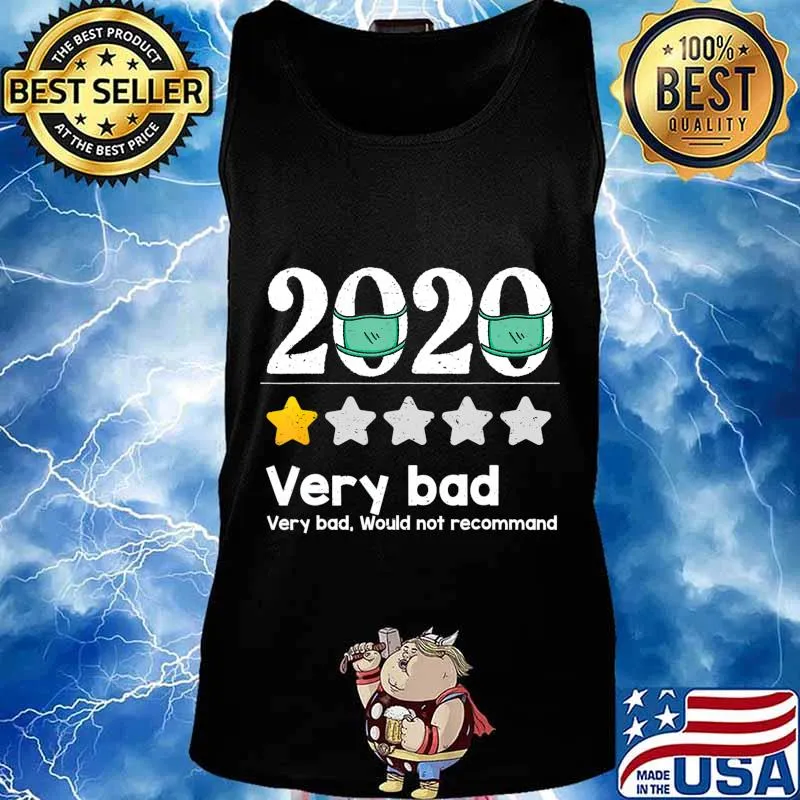 Funny 2020 Review - 1 Star Very bad year would not recommend T-Shirt Tank top