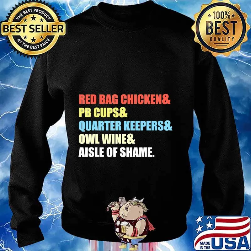 Funny Aisle of Shame Shopping T-Shirt Sweater