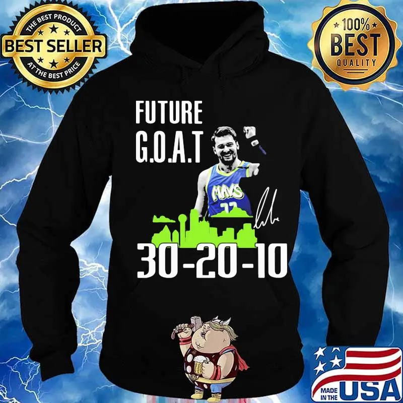 Future goat dallas mavericks basketball signature s Hoodie
