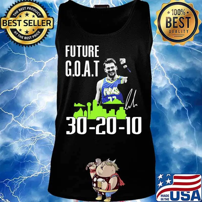 Future goat dallas mavericks basketball signature s Tank top