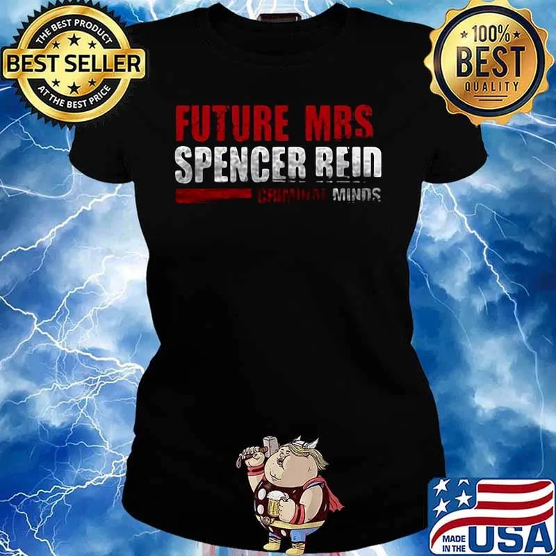 FUTURE MRS SPENCER REID CRIMINAL MINDS SHIRT Ladies tee
