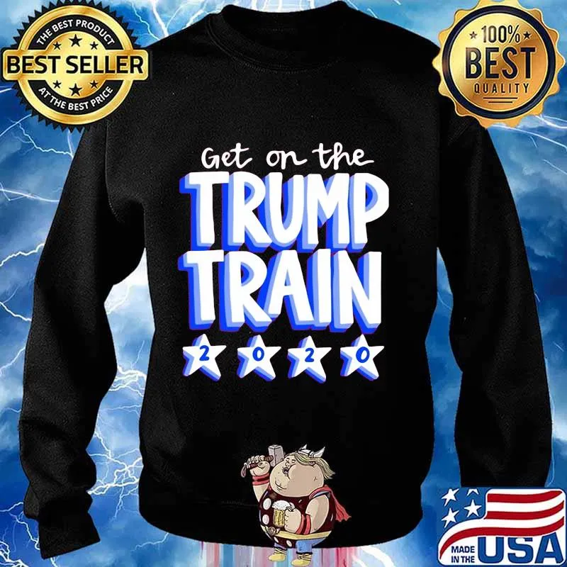 Get on the trump train 2020 stars s Sweater