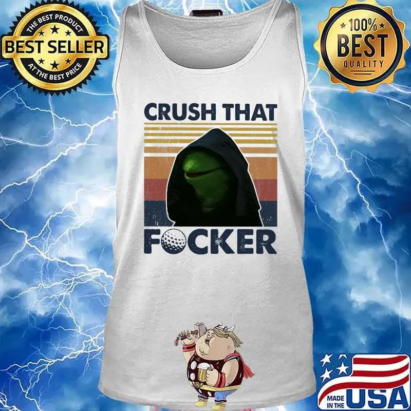 Golf Crush that focker vintage retro s Tank top