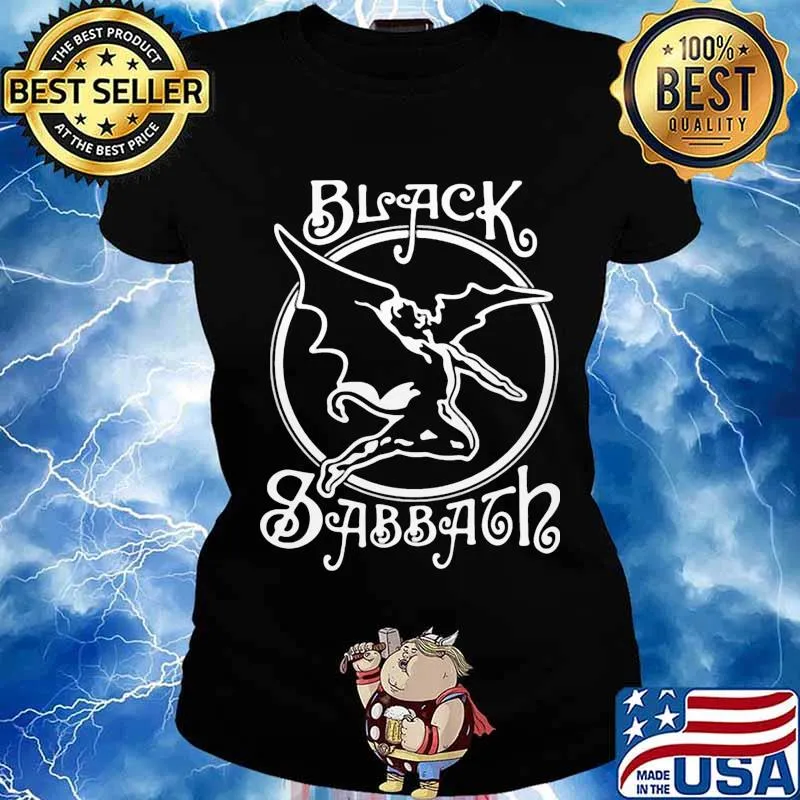 Halloween black sabbath moon s Ladies tee