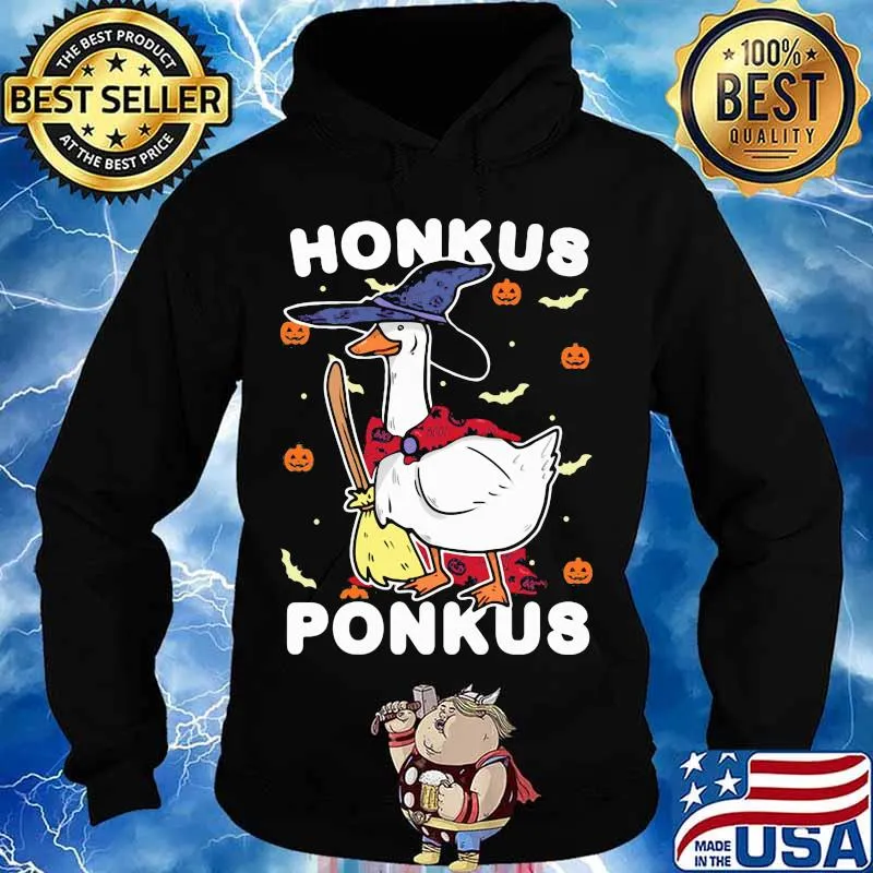 Halloween duck witch honkus ponkus s Hoodie