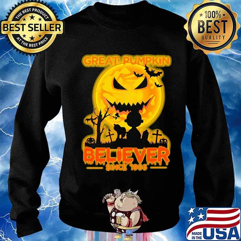 Halloween great pumpkin believer since 1966 haloween s Sweater