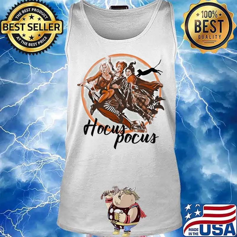 Halloween hocus pocus witch moon s Tank top