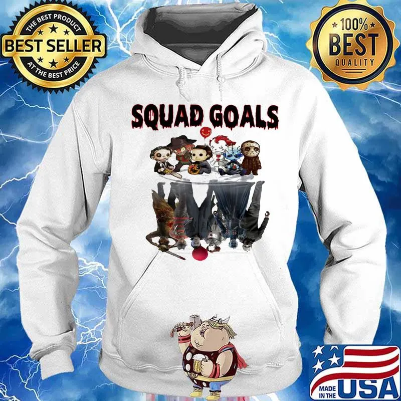 Halloween horror characters squad goals s Hoodie