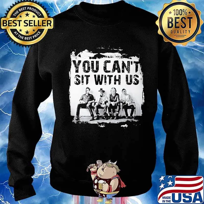 Halloween horror characters you can't sit with us s Sweater