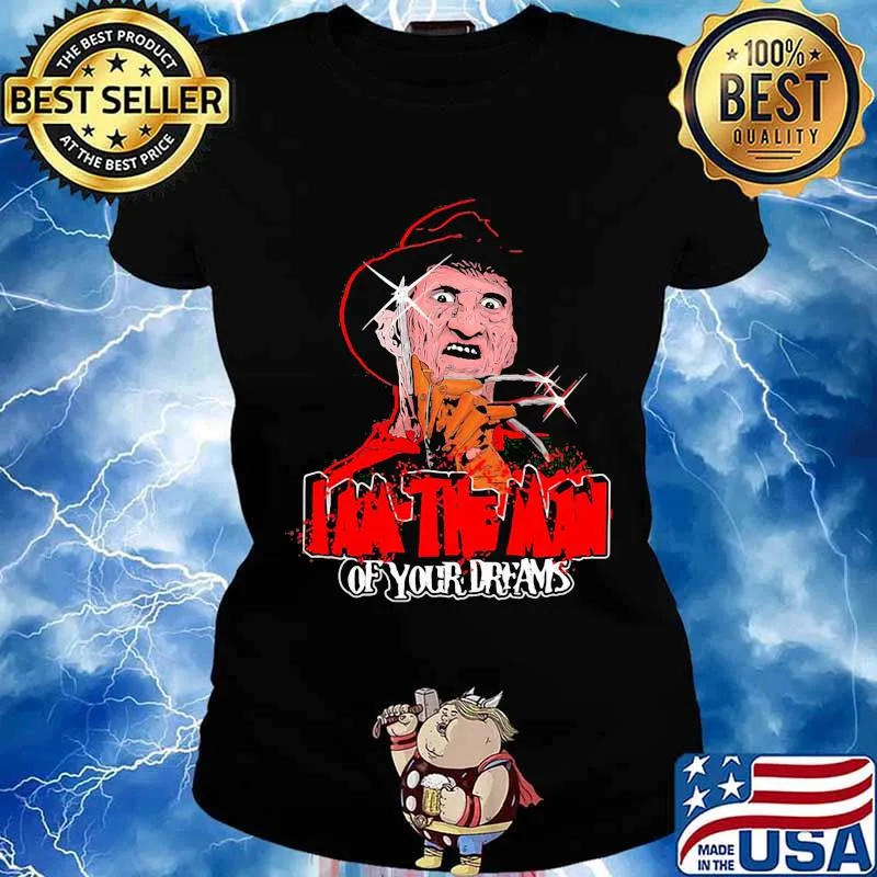 Halloween jason voorhees i am the man of your dreams s Ladies tee