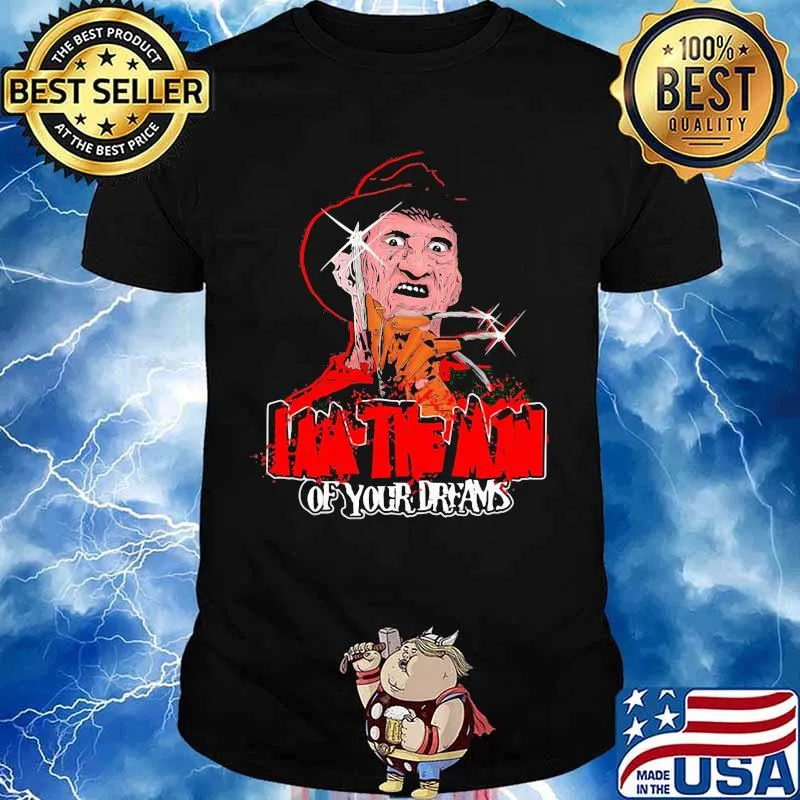 Halloween jason voorhees i am the man of your dreams shirt