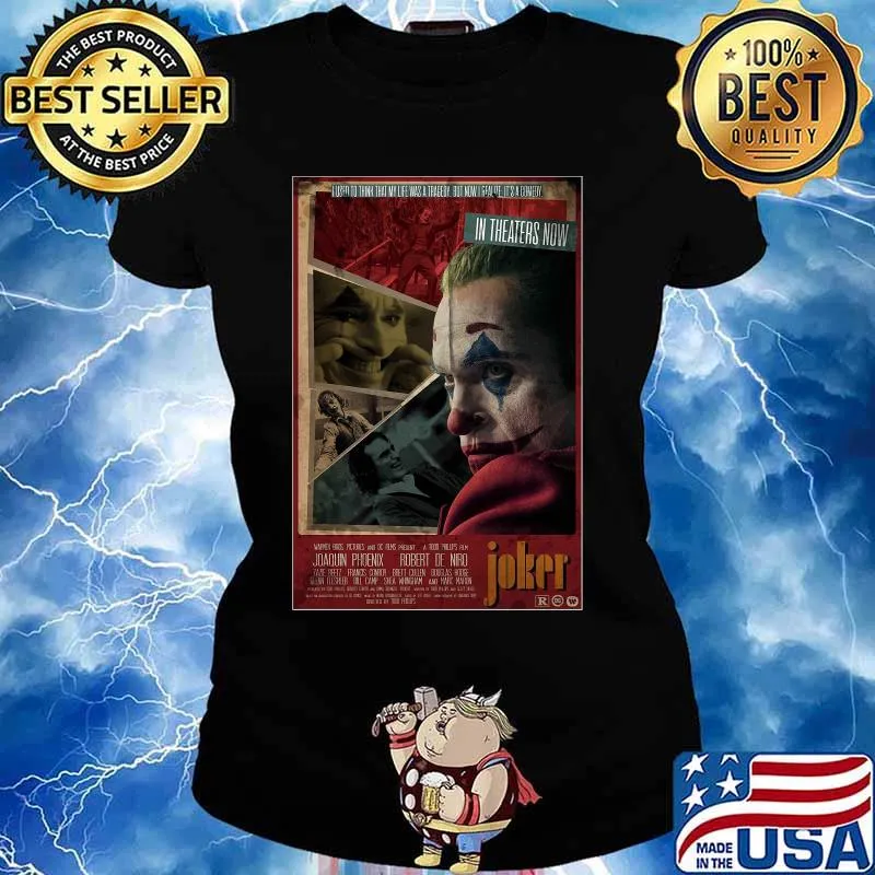 Halloween joker joaquin phoenix in theaters now s Ladies tee