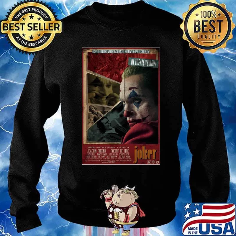 Halloween joker joaquin phoenix in theaters now s Sweater