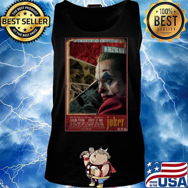 Halloween joker joaquin phoenix in theaters now s Tank top