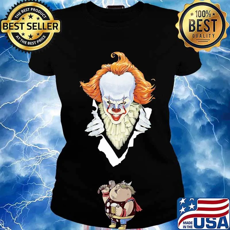 Halloween pennywise blood insides s Ladies tee