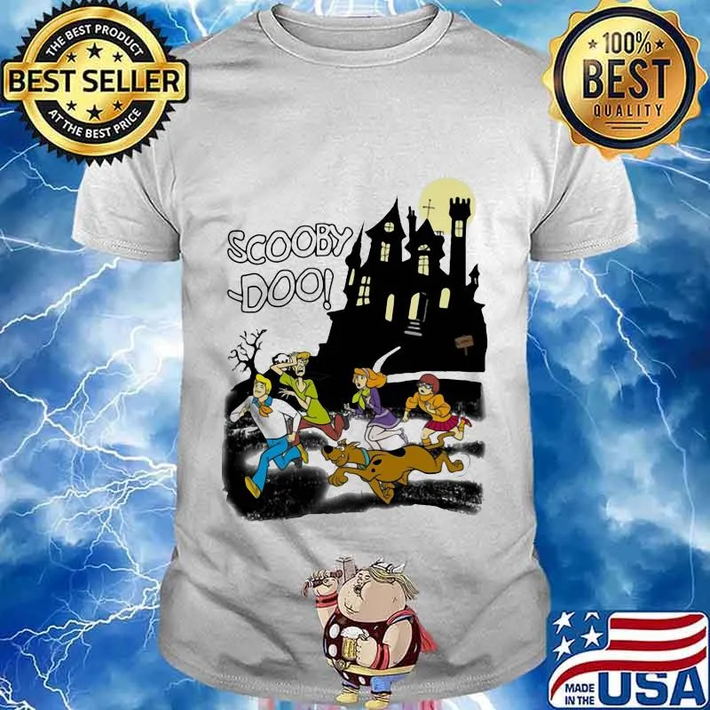 Halloween scooby-doo cartoon shirt