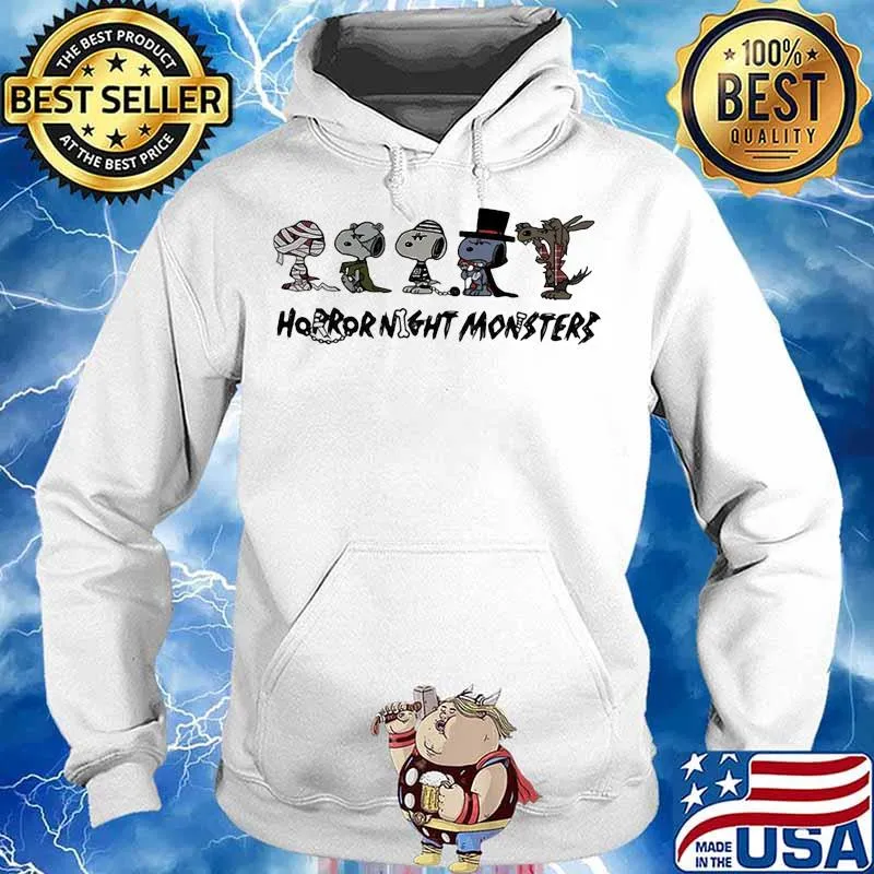 Halloween snoopy horror night monsters s Hoodie