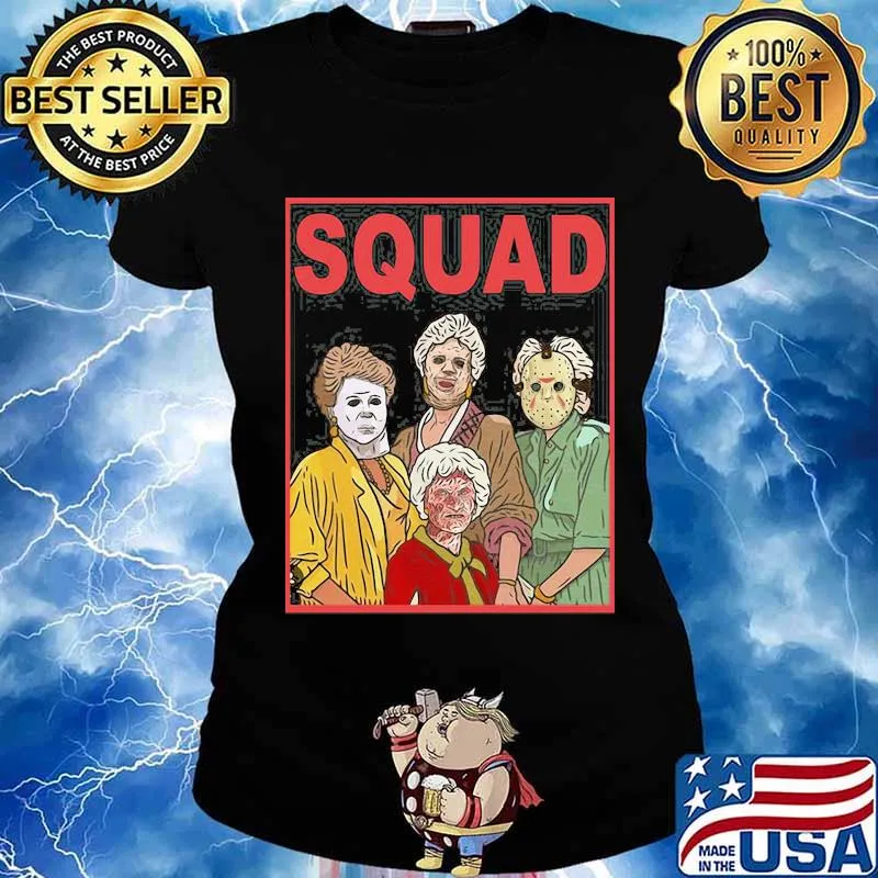 Halloween Squad Leatherface goals s Ladies tee