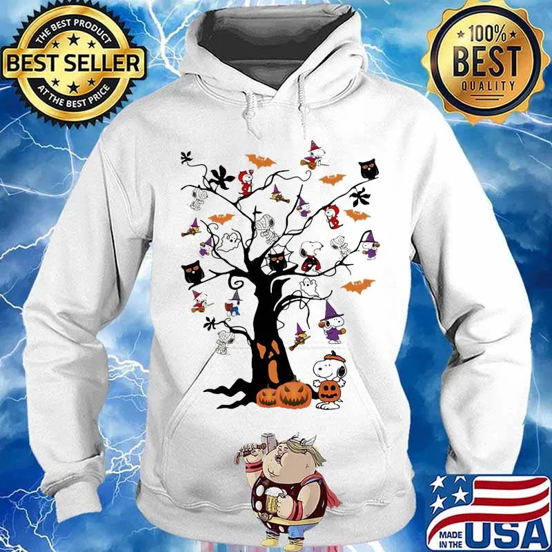 Halloween tree snoopy pumpkin s Hoodie