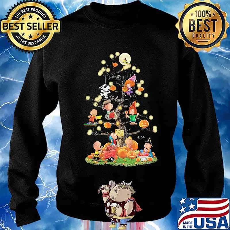 Halloween tree the peanuts pumpkin s Sweater