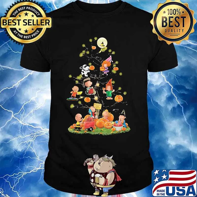Halloween tree the peanuts pumpkin shirt