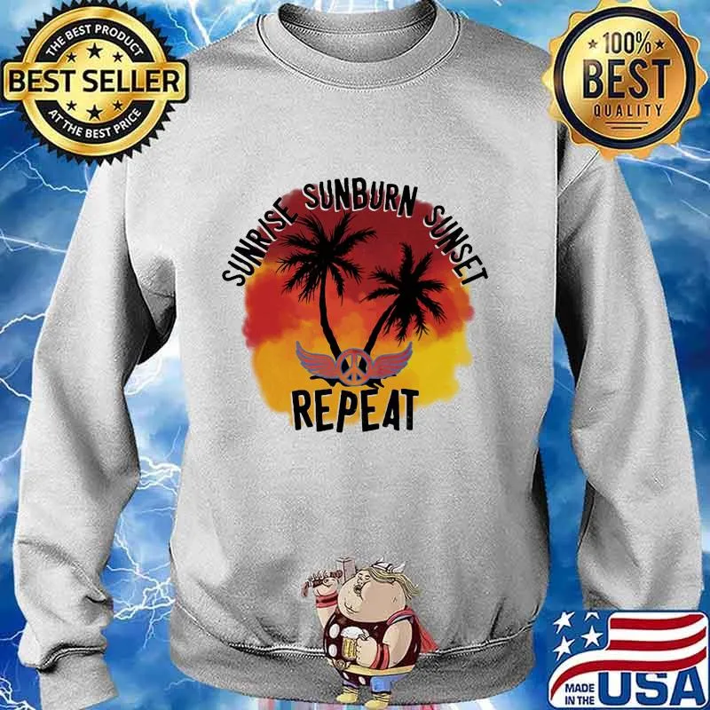 Hippie sunrise sunburn sunset repeat s Sweater