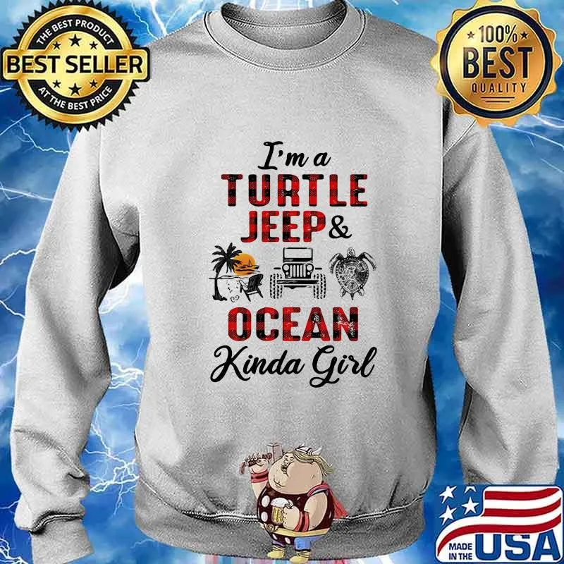I'M A TURTLE AND OCEAN KINDA GIRL SHIRT Sweater