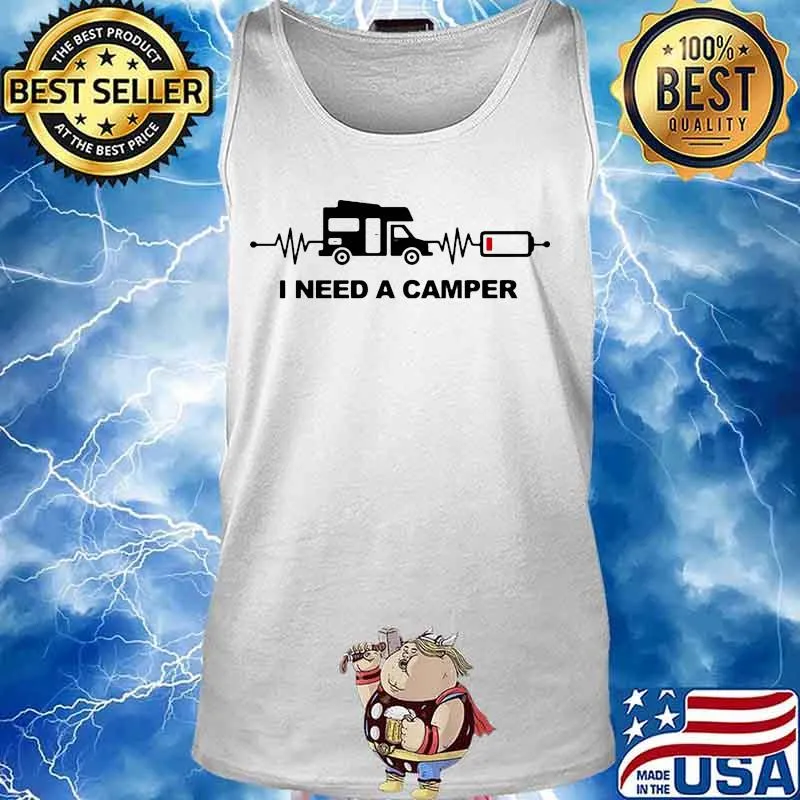 I need camper heartbeat s Tank top