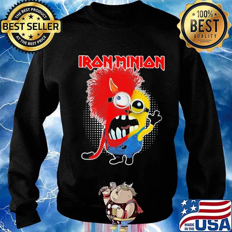 Iron maiden band satan minion s Sweater