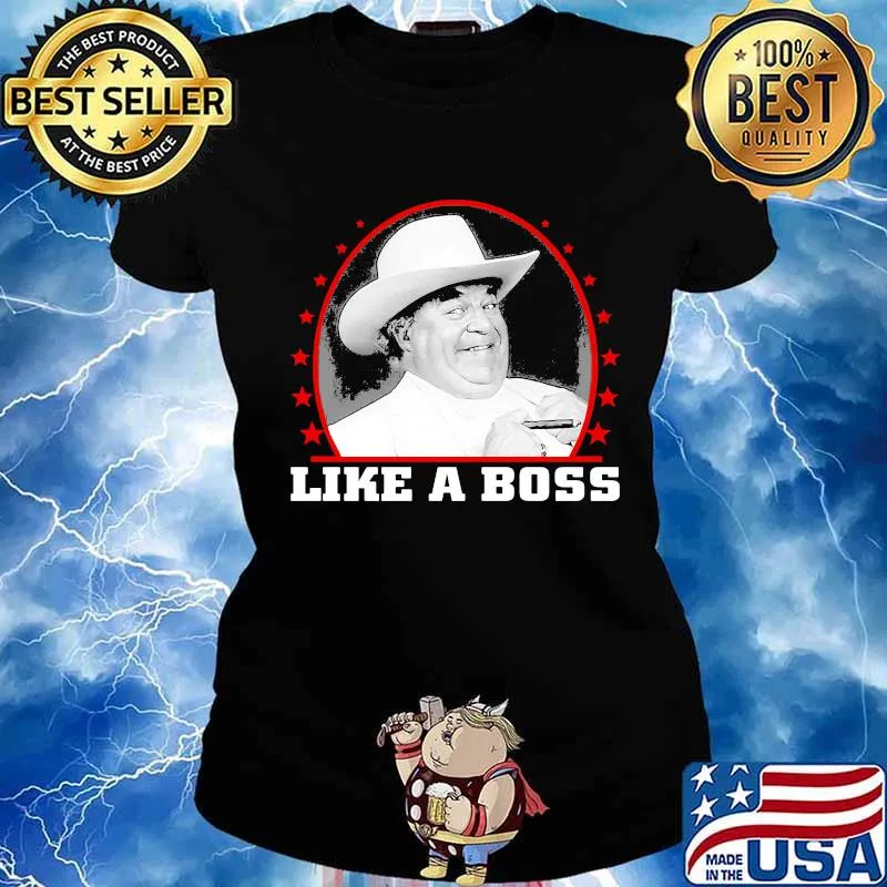 J.d.hogg like a boss stars s Ladies tee
