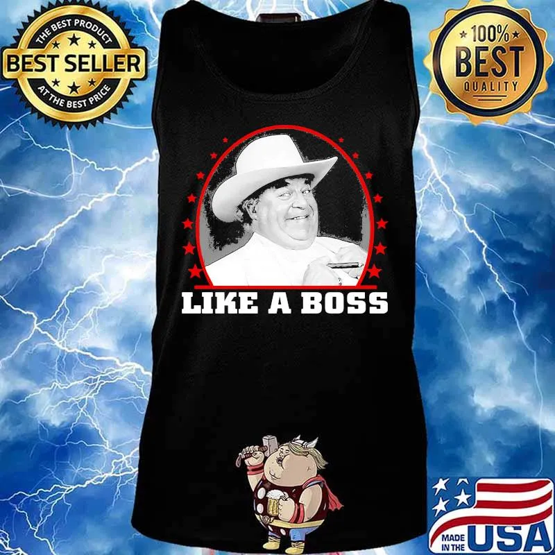 J.d.hogg like a boss stars s Tank top